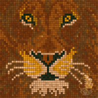 Деревянная мозаика PixelArt Лева